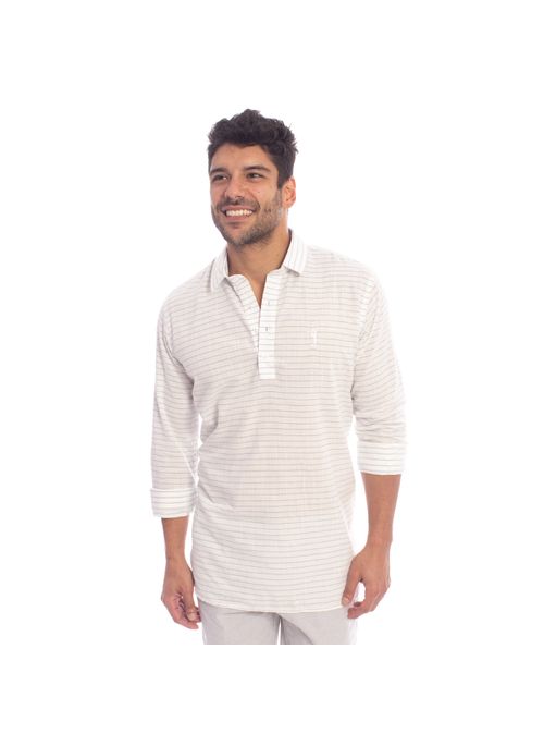 Camisa Bata Aleatory Manga Longa Voil Fast Aleatory Smartphone