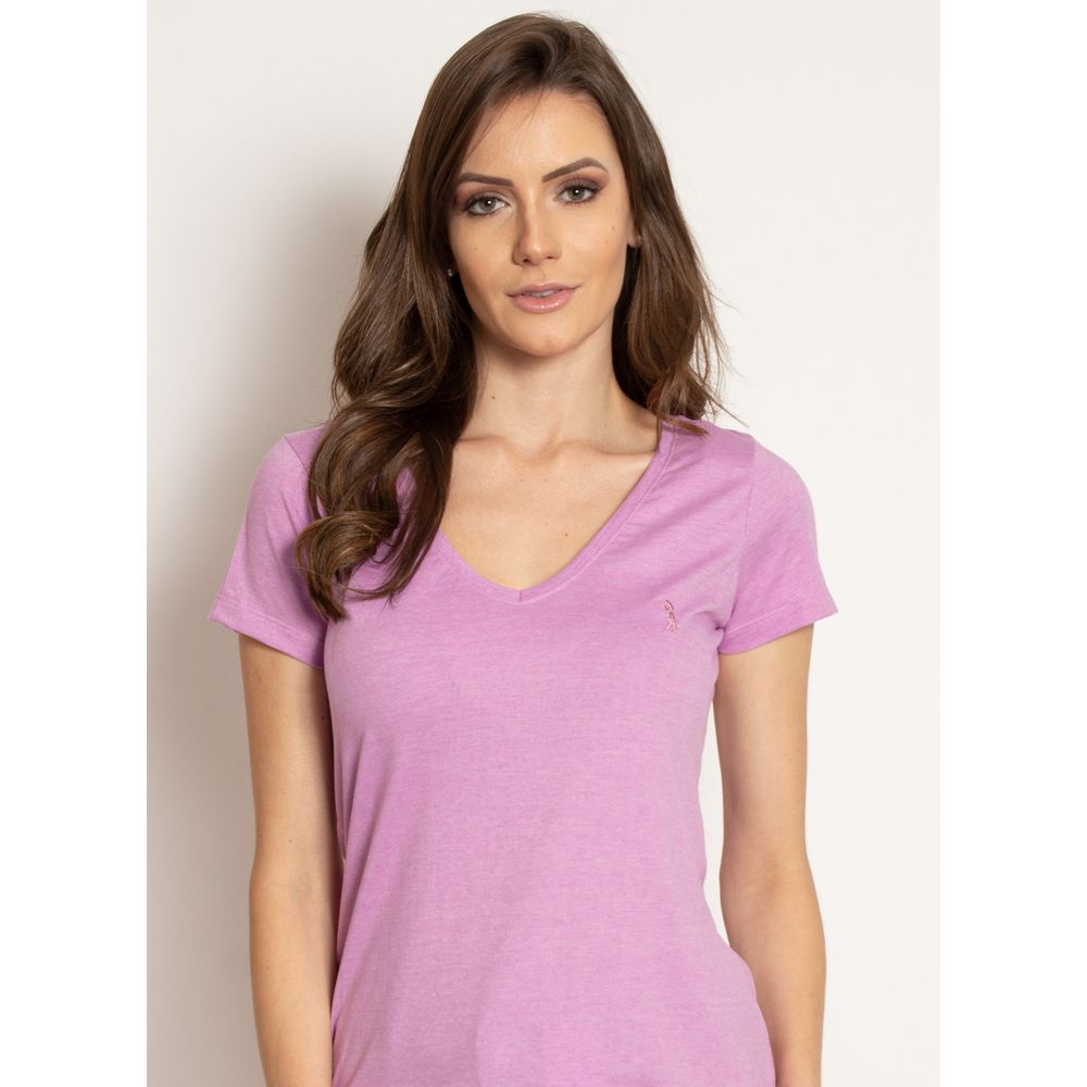 modelo de blusa gola v