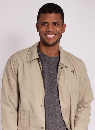 jaqueta de couro aleatory